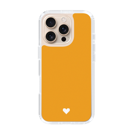 Slim Protection Case［ Original - Favorite Color Heart - Orange ］