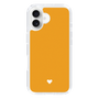 Slim Protection Case［ Original - Favorite Color Heart - Orange ］