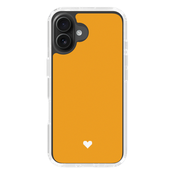 Slim Protection Case［ Original - Favorite Color Heart - Orange ］