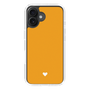 Slim Protection Case［ Original - Favorite Color Heart - Orange ］