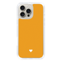Slim Protection Case［ Original - Favorite Color Heart - Orange ］
