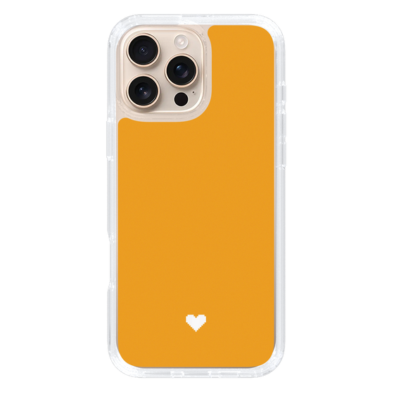 Slim Protection Case［ Original - Favorite Color Heart - Orange ］