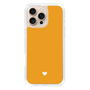 Slim Protection Case［ Original - Favorite Color Heart - Orange ］
