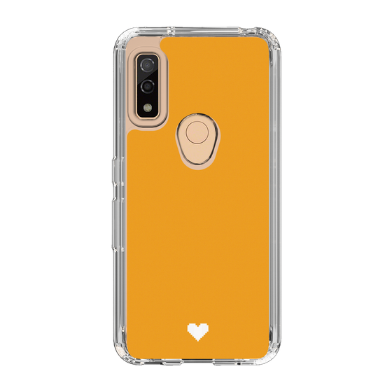 Slim Protection Case［ Original - Favorite Color Heart - Orange ］