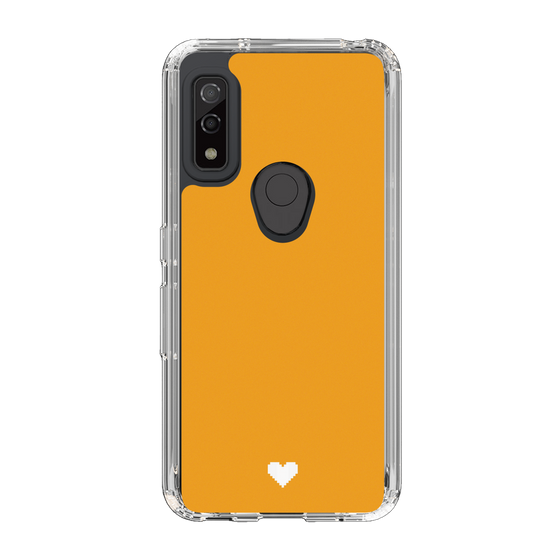 Slim Protection Case［ Original - Favorite Color Heart - Orange ］