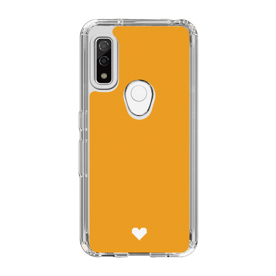 Slim Protection Case［ Original - Favorite Color Heart - Orange ］
