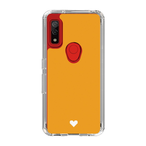 Slim Protection Case［ Original - Favorite Color Heart - Orange ］
