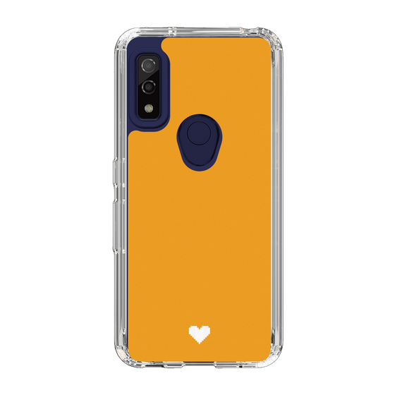 Slim Protection Case［ Original - Favorite Color Heart - Orange ］