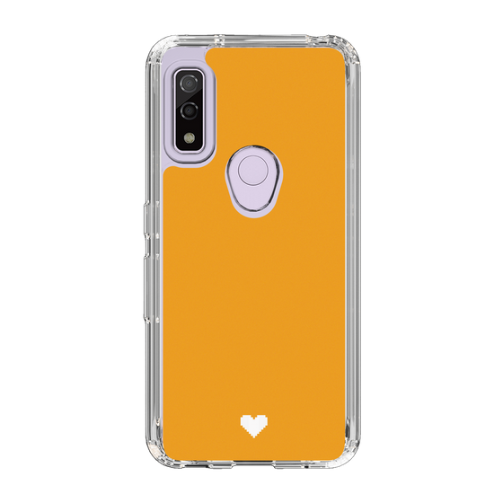 Slim Protection Case［ Original - Favorite Color Heart - Orange ］