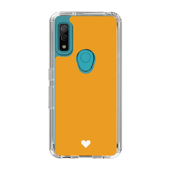 Slim Protection Case［ Original - Favorite Color Heart - Orange ］