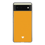 Slim Protection Case［ Original - Favorite Color Heart - Orange ］
