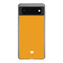 Slim Protection Case［ Original - Favorite Color Heart - Orange ］