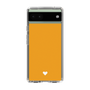 Slim Protection Case［ Original - Favorite Color Heart - Orange ］