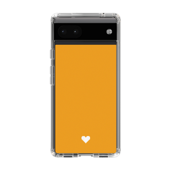 Slim Protection Case［ Original - Favorite Color Heart - Orange ］