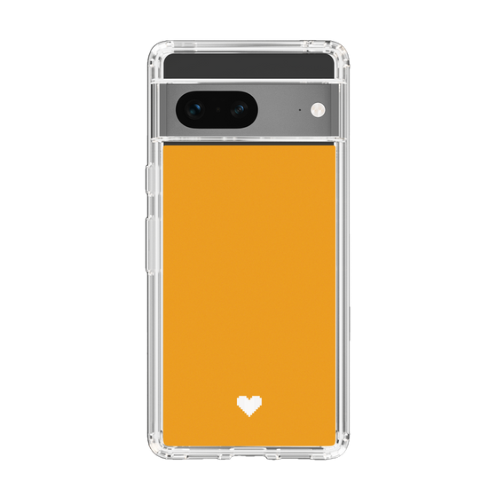 Slim Protection Case［ Original - Favorite Color Heart - Orange ］