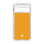 Slim Protection Case［ Original - Favorite Color Heart - Orange ］