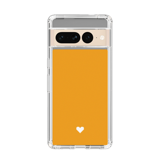 Slim Protection Case［ Original - Favorite Color Heart - Orange ］