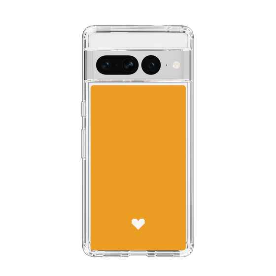Slim Protection Case［ Original - Favorite Color Heart - Orange ］