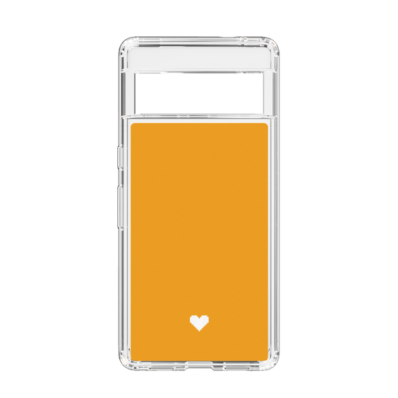 Slim Protection Case［ Original - Favorite Color Heart - Orange ］