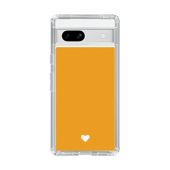 Slim Protection Case［ Original - Favorite Color Heart - Orange ］