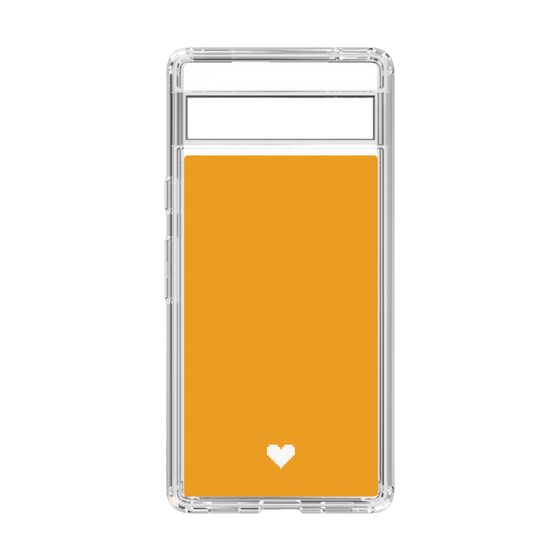 Slim Protection Case［ Original - Favorite Color Heart - Orange ］