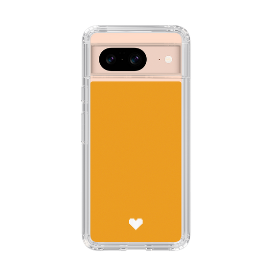 Slim Protection Case［ Original - Favorite Color Heart - Orange ］