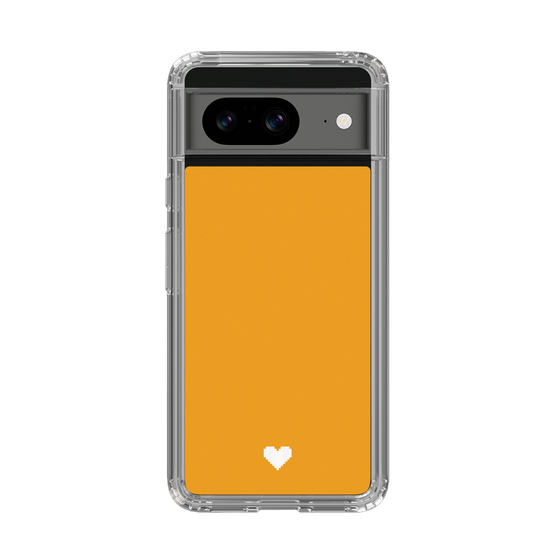 Slim Protection Case［ Original - Favorite Color Heart - Orange ］