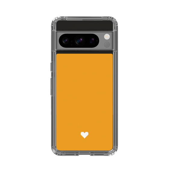 Slim Protection Case［ Original - Favorite Color Heart - Orange ］