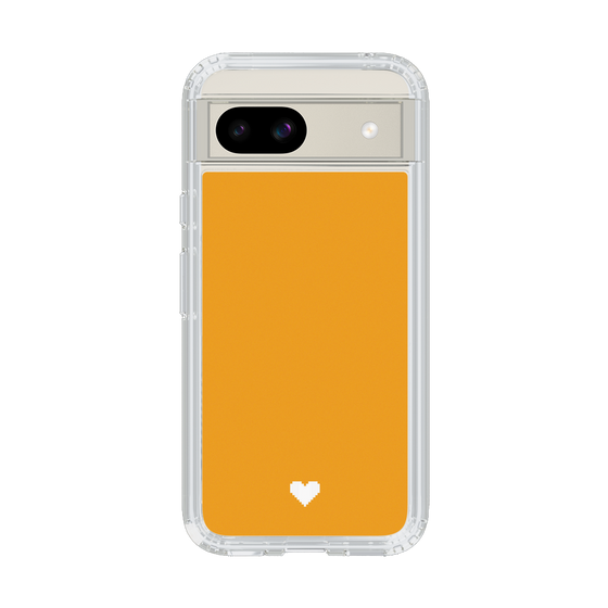 Slim Protection Case［ Original - Favorite Color Heart - Orange ］