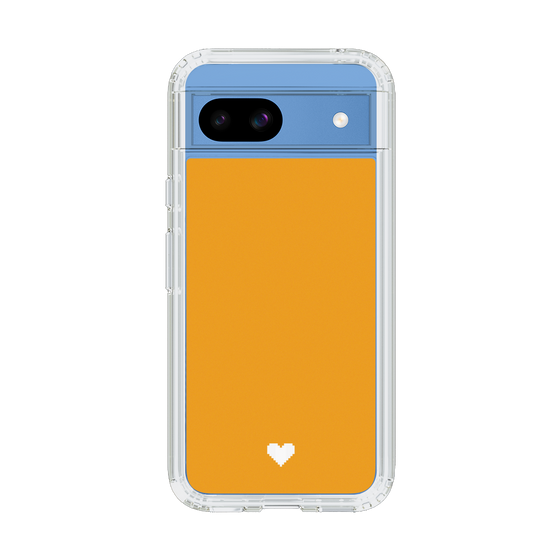 Slim Protection Case［ Original - Favorite Color Heart - Orange ］