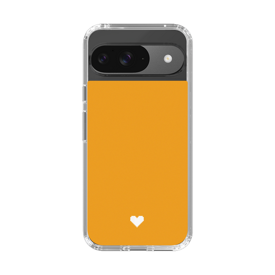 Slim Protection Case［ Original - Favorite Color Heart - Orange ］