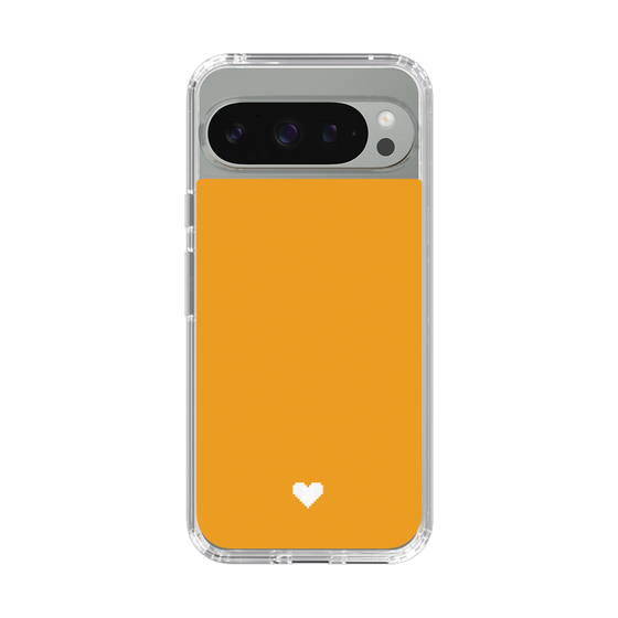 Slim Protection Case［ Original - Favorite Color Heart - Orange ］