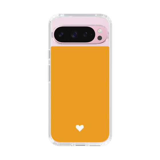 Slim Protection Case［ Original - Favorite Color Heart - Orange ］
