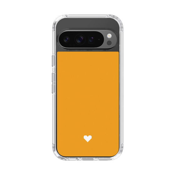 Slim Protection Case［ Original - Favorite Color Heart - Orange ］