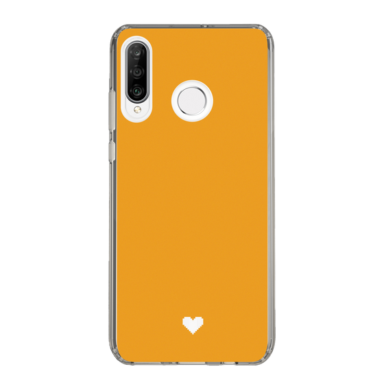 Slim Protection Case［ Original - Favorite Color Heart - Orange ］