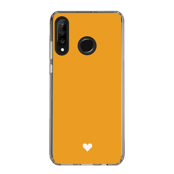 Slim Protection Case［ Original - Favorite Color Heart - Orange ］