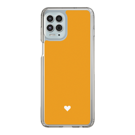 Slim Protection Case［ Original - Favorite Color Heart - Orange ］