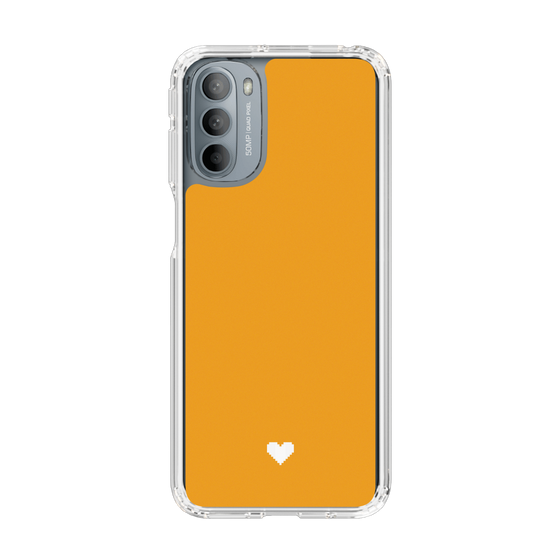Slim Protection Case［ Original - Favorite Color Heart - Orange ］