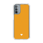 Slim Protection Case［ Original - Favorite Color Heart - Orange ］