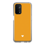 Slim Protection Case［ Original - Favorite Color Heart - Orange ］