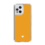 Slim Protection Case［ Original - Favorite Color Heart - Orange ］