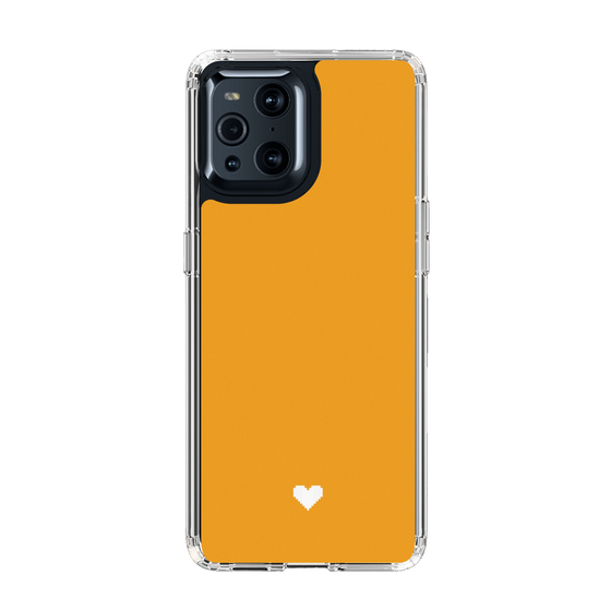 Slim Protection Case［ Original - Favorite Color Heart - Orange ］