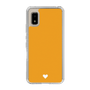 Slim Protection Case［ Original - Favorite Color Heart - Orange ］