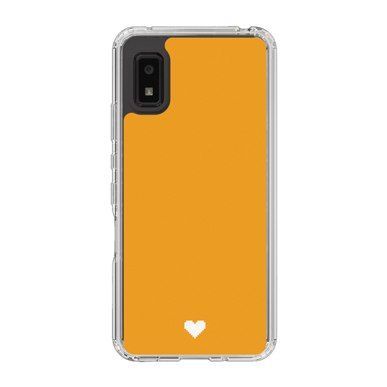 Slim Protection Case［ Original - Favorite Color Heart - Orange ］