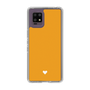 Slim Protection Case［ Original - Favorite Color Heart - Orange ］