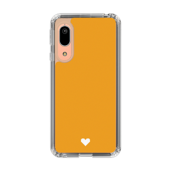 Slim Protection Case［ Original - Favorite Color Heart - Orange ］