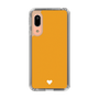 Slim Protection Case［ Original - Favorite Color Heart - Orange ］