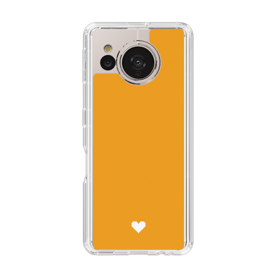 Slim Protection Case［ Original - Favorite Color Heart - Orange ］