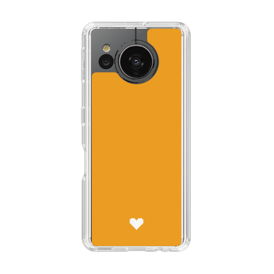 Slim Protection Case［ Original - Favorite Color Heart - Orange ］