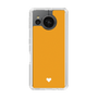 Slim Protection Case［ Original - Favorite Color Heart - Orange ］
